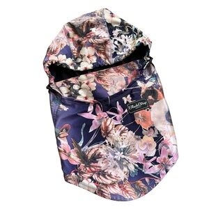 BlackStrap Team Hood Floral Print Balaclava Face Mask